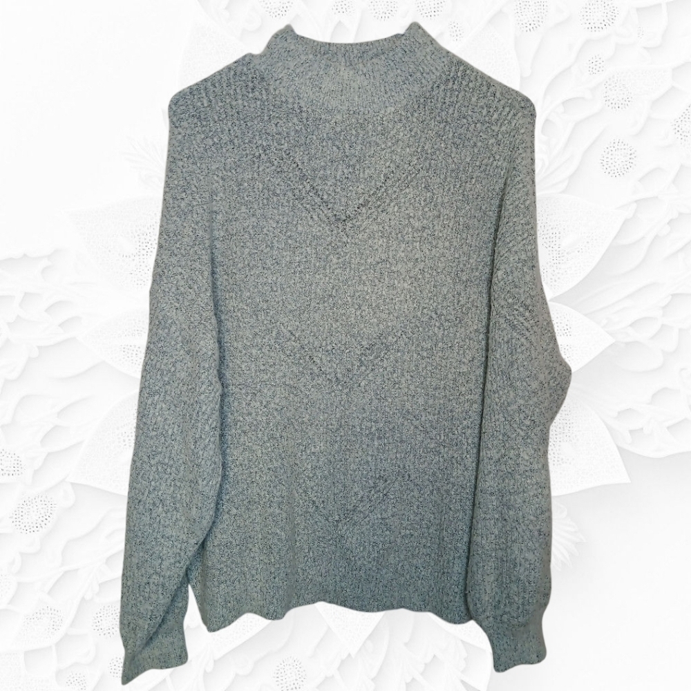 Be Cool Oatmeal Colored High Neck Sweater